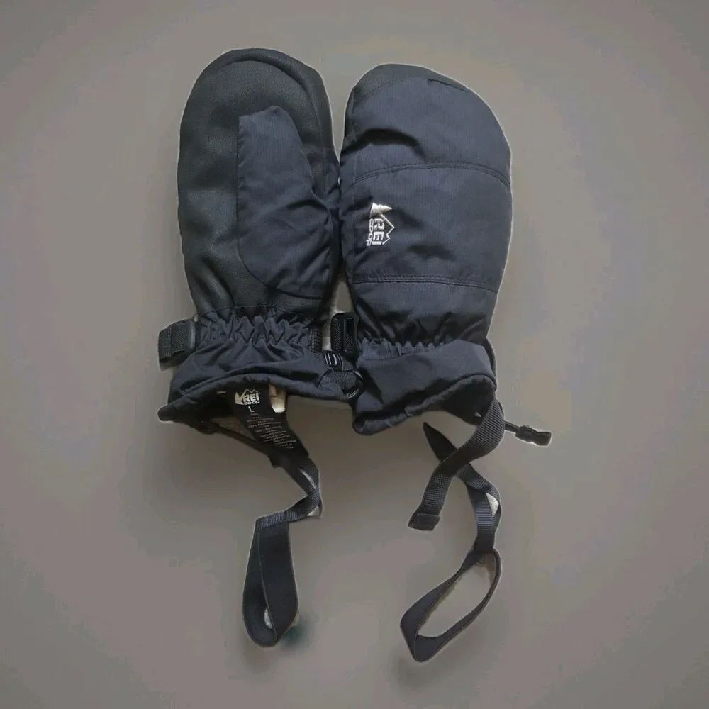 REI Co-op Mountain Kids' Mittens Childs Youth Size Large Ski Snowboard Outdoor